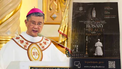 Mananampalataya, hinimok ni Bishop Santos ng sama-samang panalangin ng Santo rosaryo - VeritasPH