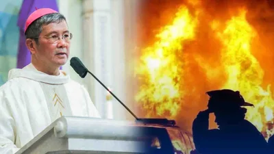 Bishop Santos, naglabas ng prayer for protection against fire