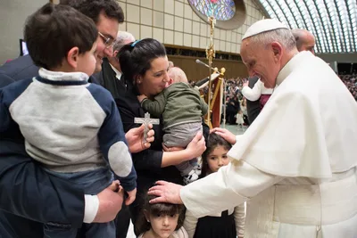 Catholic marriage is a gift, not a formality, Pope Francis says at World Meeting of Families 2022 opening