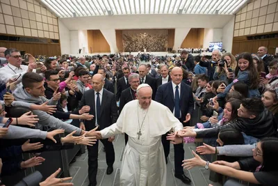 Holiness means being loving, not boring, pope says
