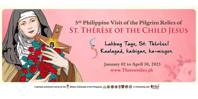Muling makilakbay kasama si Sta. Teresita, paanyaya ng Military Diocese