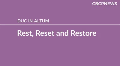 Rest, Reset and Restore
