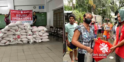 Pagtugon sa pangangailangan ng mga nasalanta ng bagyong Egay, pinalawak ng Caritas Manila