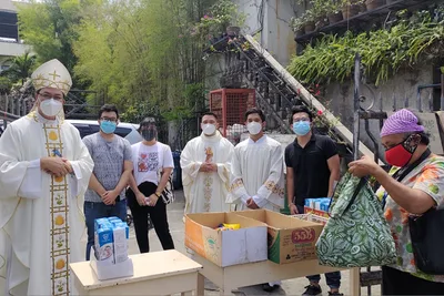 Caloocan Cathedral sets up own ‘community pantry’