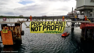 Greenpeace urges Shell stockholders to stop supporting ‘climate destruction’