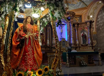 Pililla Shrine holds first “indakan” in honor of patroness