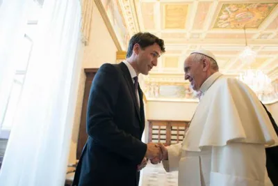 Here’s what Pope Francis and Justin Trudeau talked about