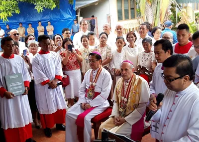 Nuncio urges Dumaguete diocese to preserve religious heritage