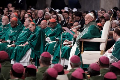 FULL TEXT: Pope Francis’ homily at synod’s closing Mass