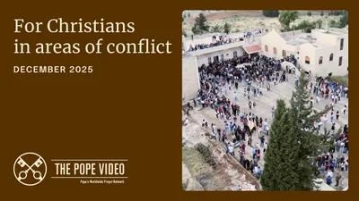 Pope Leo’s prayer intention for December: For Christians in areas of war or conflict