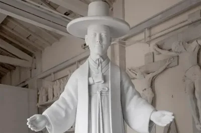 Statue of Korea’s patron saint to be permanently installed at St. Peter’s Basilica