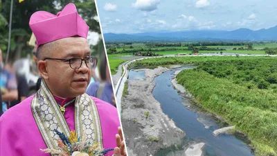 Apostolic Vicariate of Calapan, mariing tinutulan ang ‘ilegal’ river dredging sa Oriental Mindoro - VeritasPH