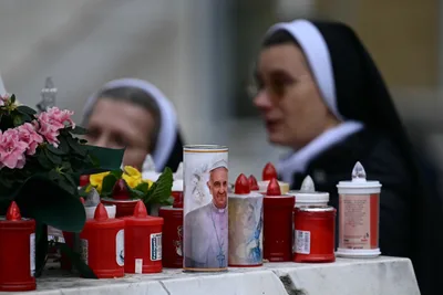 Pope’s clinical condition showing slight improvement