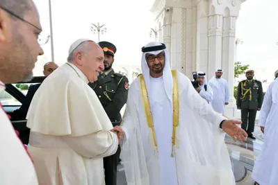 Pope, Abu Dhabi crown prince make joint commitment to improving health of the poor