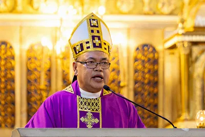 Cubao bishop says peace must be a mission, not just a greeting