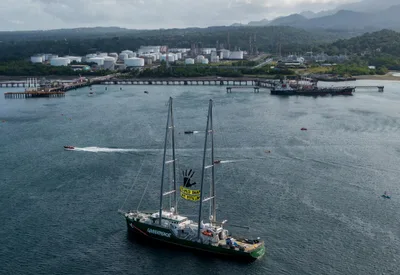 Climate activists block Shell Terminal in protest ahead of COP28