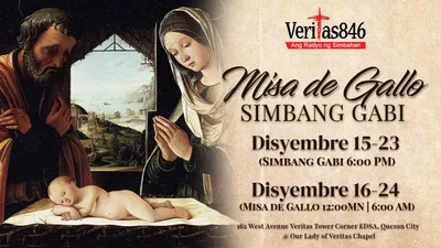 Mananampalataya, inaanyayahan sa misa nobenaryo sa Radio Veritas