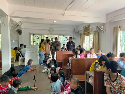 Thai police raid school for migrant children in Koh Phangan