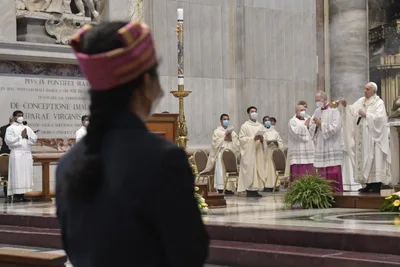 ‘Do not lose hope’: Pope Francis offers Mass for Myanmar’s Catholics in St. Peter’s Basilica