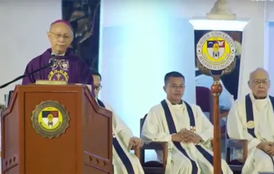 Archbishop urges graduates to bring change as poll nears