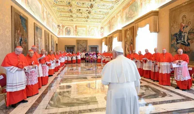 What does it mean that almost half of the new cardinals will be from religious orders?