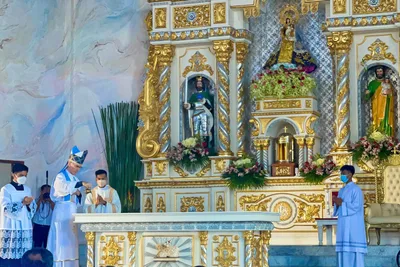 Papal nuncio dedicates newly rebuilt national shrine in Isabela province
