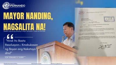 Pag-endorso ng Sangguniang Bayan sa mining application ng APMC, tinututulan - VeritasPH