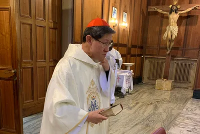 Cardinal Tagle, in new position, looks for lessons learned in lockdown