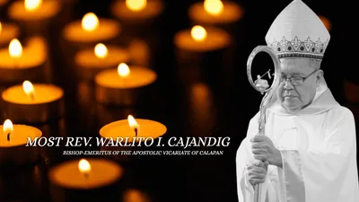 Bishop Cuevas, humiling ng panalangin sa kapayapaan ng kaluluwa ni Bishop Cajandig - VeritasPH