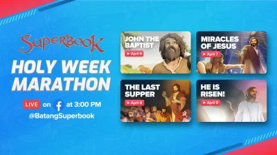 Teach your Kids about Jesus this Holy Week – Here are 5 Lessons from Superbook