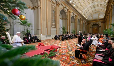 Pope proposes ‘diplomacy of hope’ to members of Diplomatic Corps