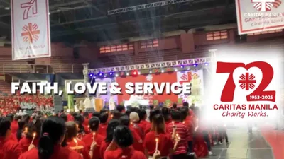Sambayanang Pilipino, inaanyayahan sa Ika-72 taong anibersaryo ng Caritas Manila - VeritasPH