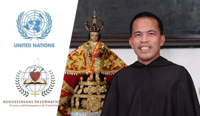 Filipino Augustinian is Order’s first Asian rep to United Nations