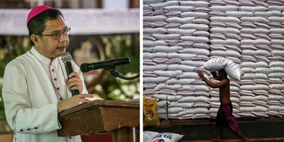 Buwagin ang rice cartel, hamon ng Obispo sa pamahalaan