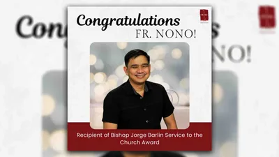 Veritas Priest anchor, nagpapasalamat sa Bishop Jorge Barlin service to the Church Award