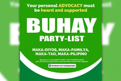 Laiko endorses Buhay party-list