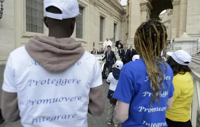 Migrants are a foil to growing ‘globalization of indifference,’ pope says