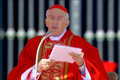 Full text: Cardinal Re’s homily for Pope Francis’ funeral