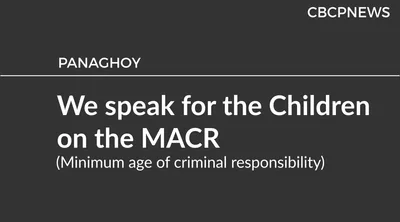 We speak for the Children on the MACR (Minimum age of criminal responsibility)