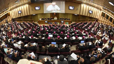 Pope Francis announces a 2022 synod on synodality