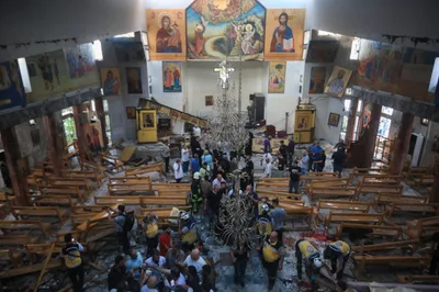 Deadly blast hits Greek Orthodox Church in Syria; government blames IS remnants