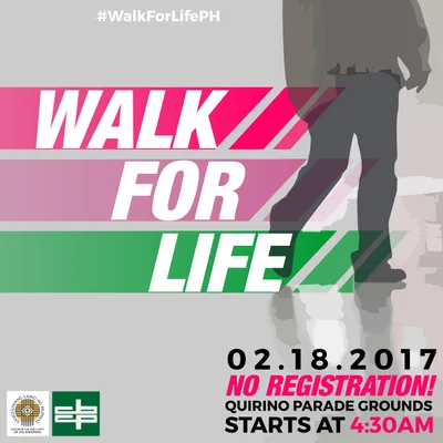 Thousands expected to attend walk against EJK, death penalty