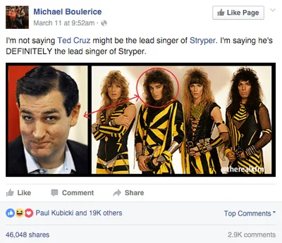 The Most Important Question in Politics: Was Ted Cruz the Lead Singer of Stryper? - RELEVANT