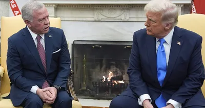 King of Jordan Pushes Back on Trump Gaza Plan after White House Meeting
