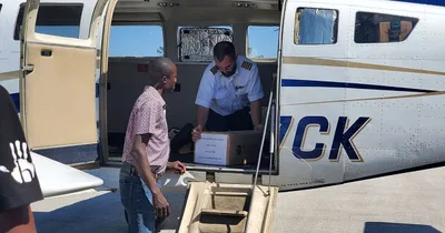 Missionary aircraft damaged during Haiti evacuation trip