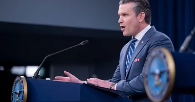 Hegseth warns Iran to “choose wisely” as naval blockade continues