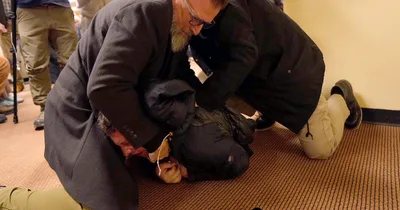 Ilhan Omar Sprayed with Unknown Liquid at Town Hall