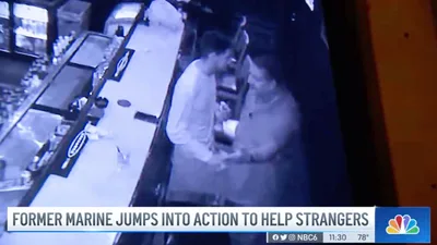 'I Knew What Had to Be Done': 2X Heroic Ex-Marine Takes Down Grenade-Wielding Man, Rescues People in Horrific Crash