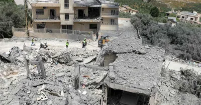 Christian churches and symbols hit during war in southern Lebanon