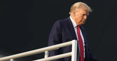 Trump appears for booking in Atlanta